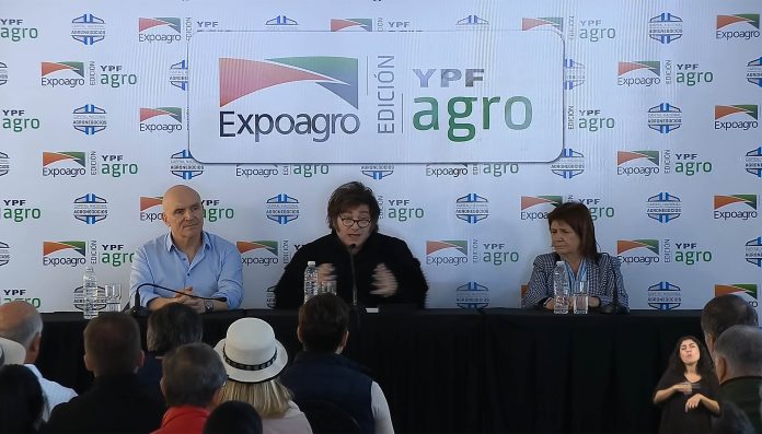 milei bullrich espert expoagro