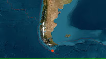 mapa sur