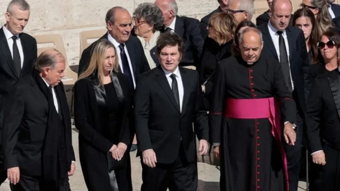 milei en roma